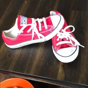 Little Kids Red Converse